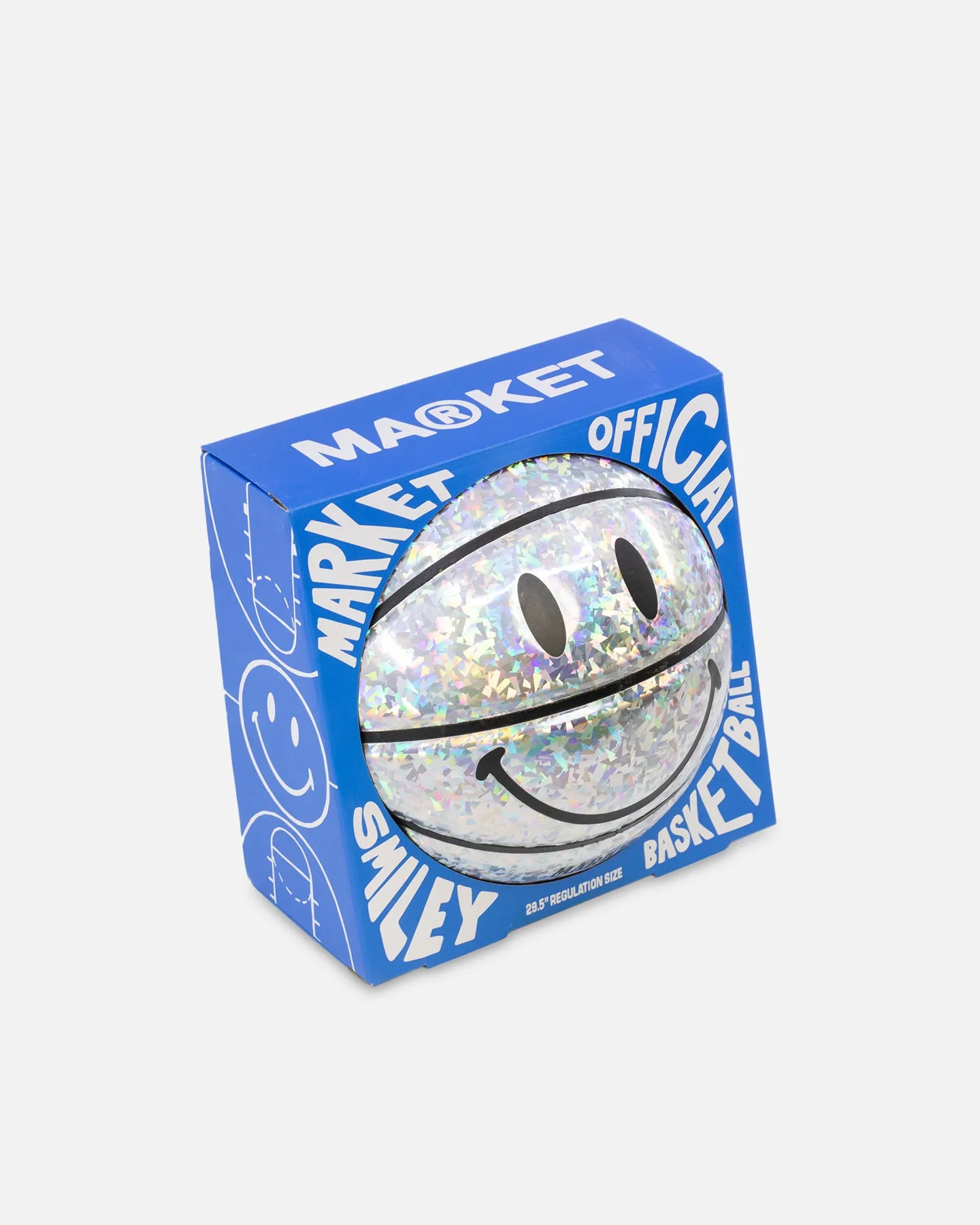 Market X Smiley Hologram Basketball Holographic