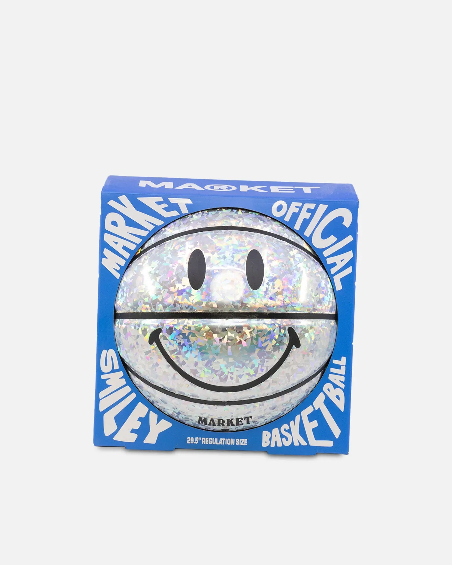 Market X Smiley Hologram Basketball Holographic