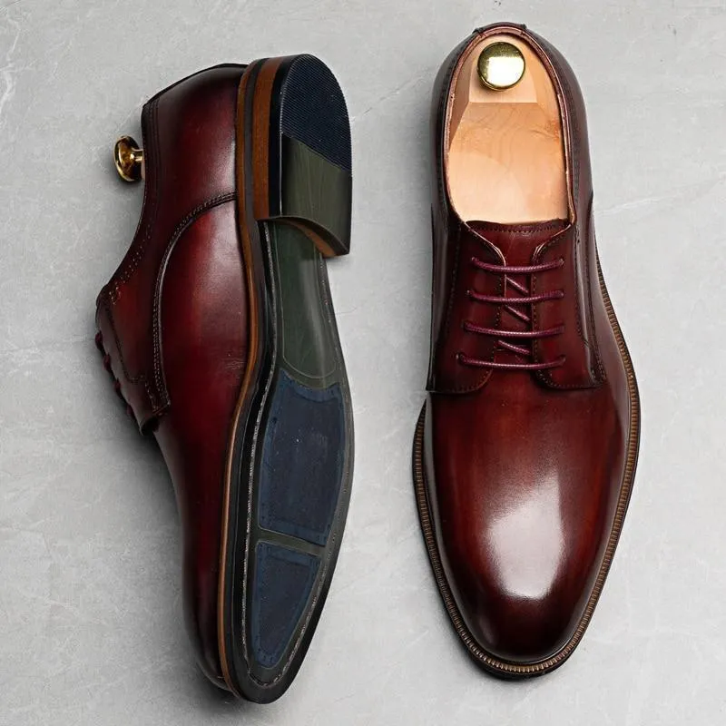 Men  Dress Shoes -  Samuele Italian Leather Shoes