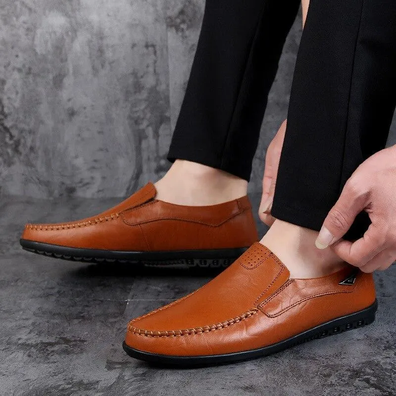 Men Loafers Moccasins Shoes