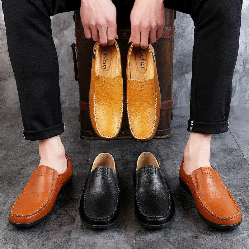 Men Loafers Moccasins Shoes