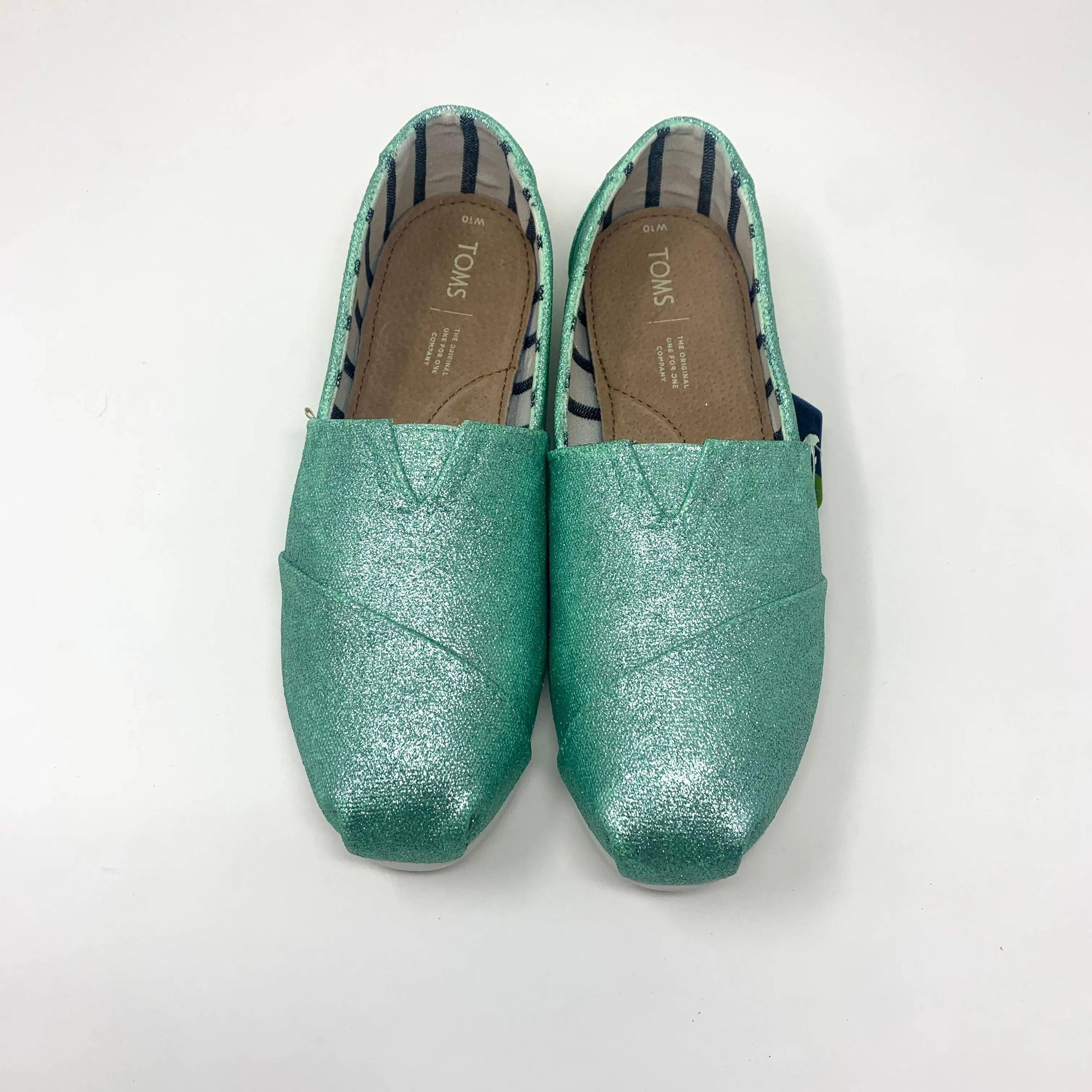 Mint Glitter Shoes