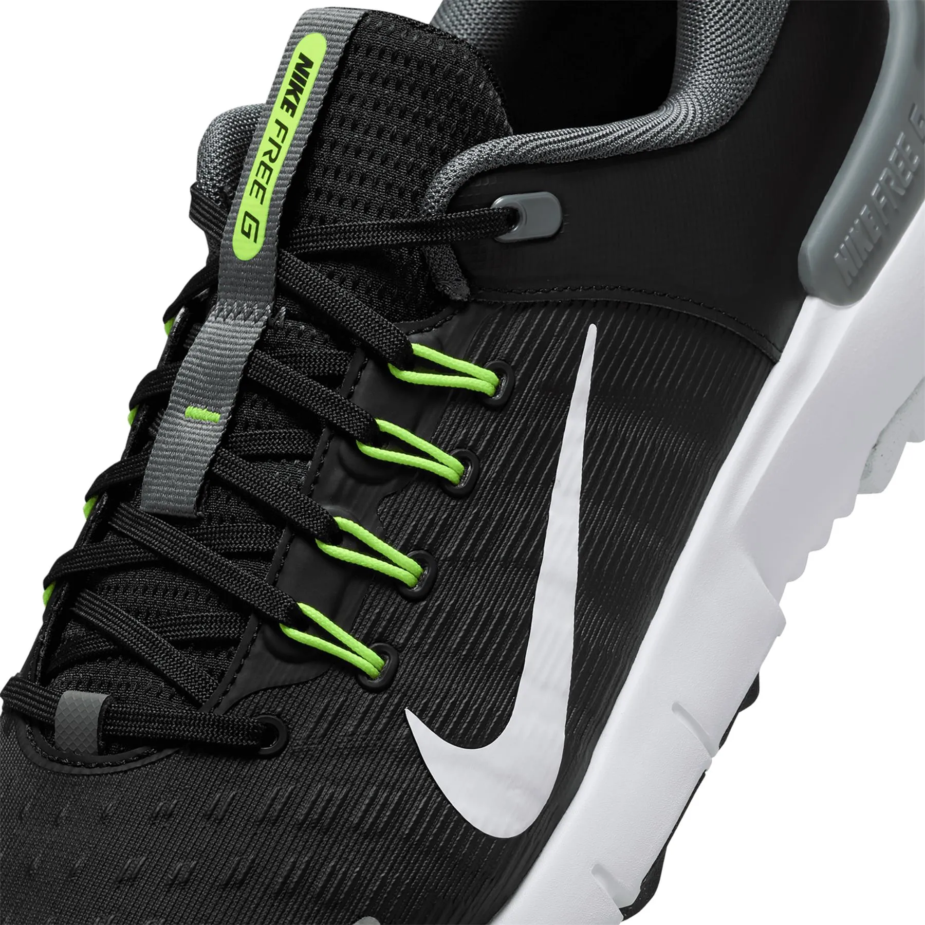 Nike Free Golf Shoes Black/White - SU24