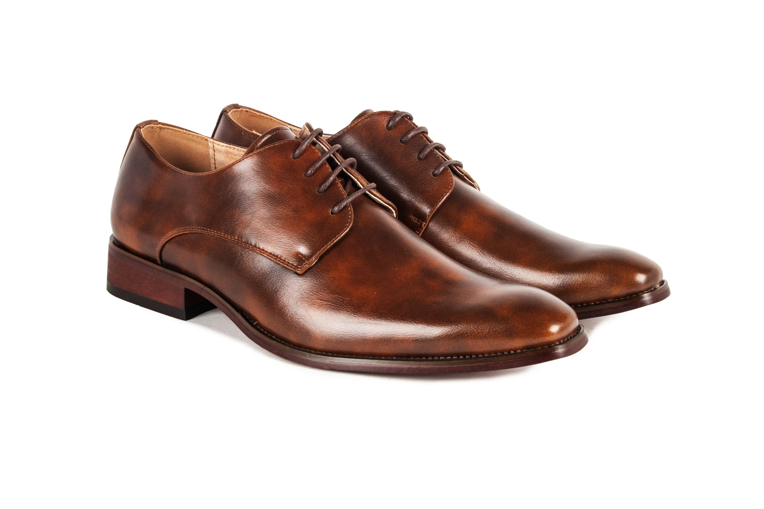 Signature Men's Plain Toe Dress Shoes