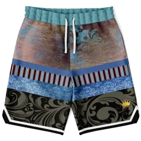 Steampunk Warrior Unisex Basketball Shorts