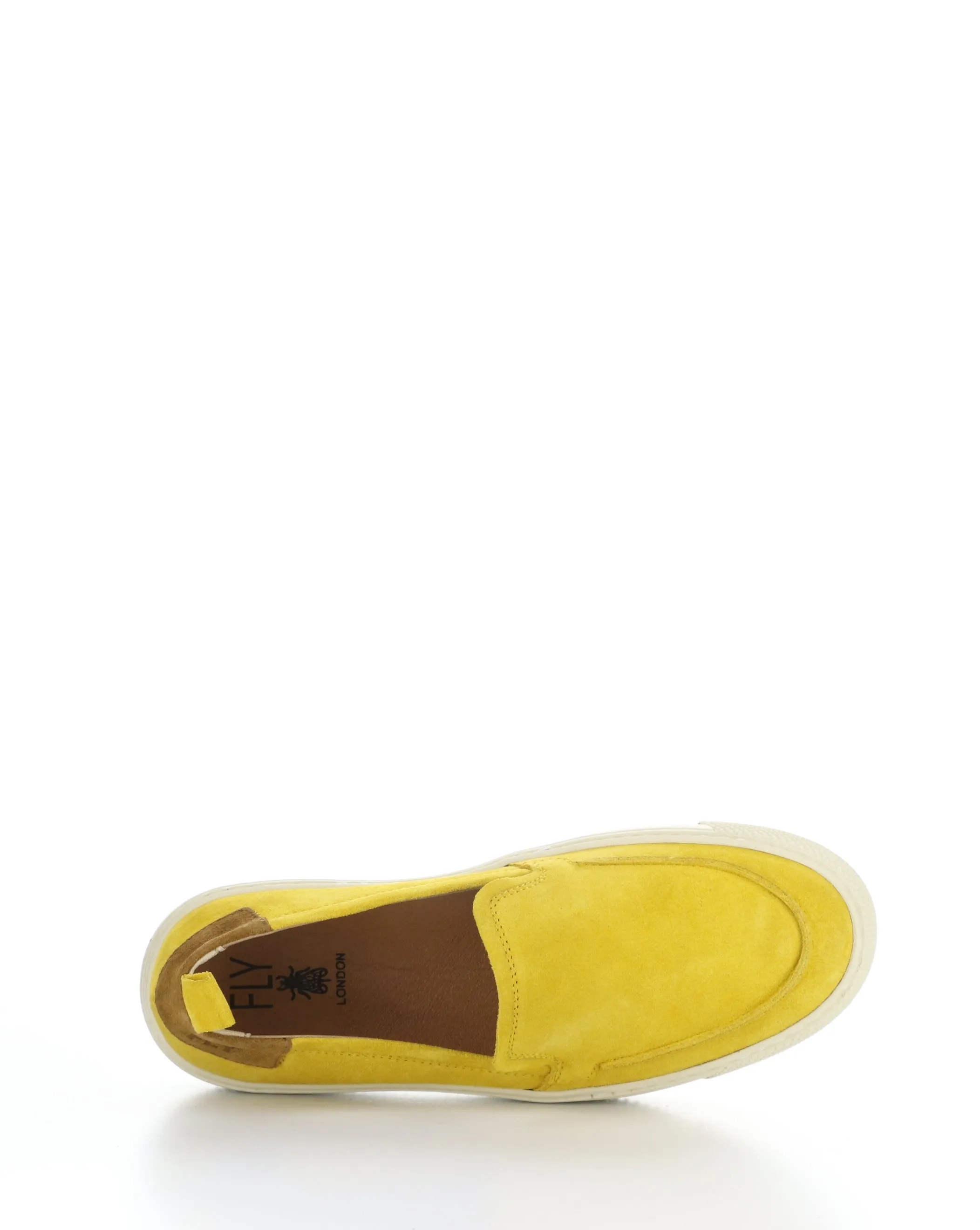 TANN625FLY 004 YELLOW Round Toe Shoes