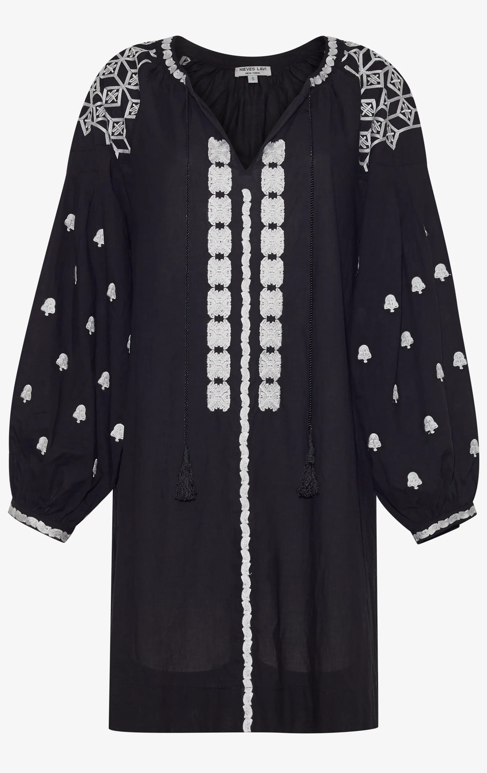 Thalia Kaftan Dress | Black