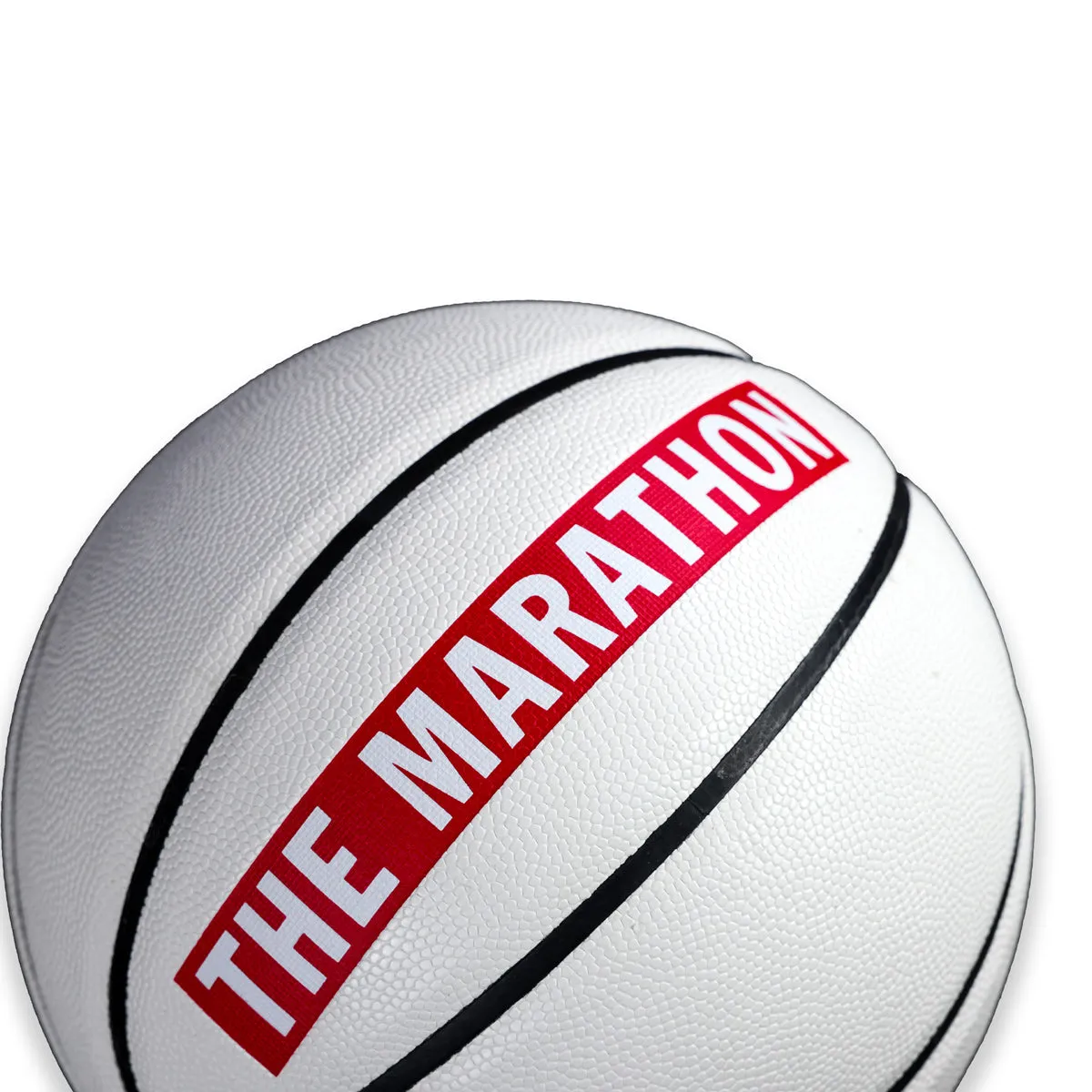 The Marathon Basketball - Marathon Bar (White)