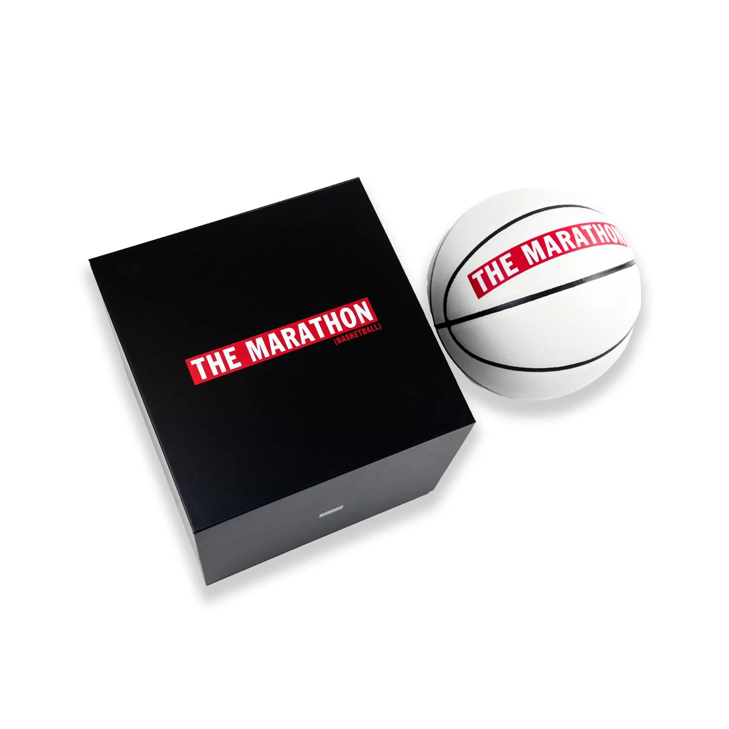 The Marathon Basketball - Marathon Bar (White)