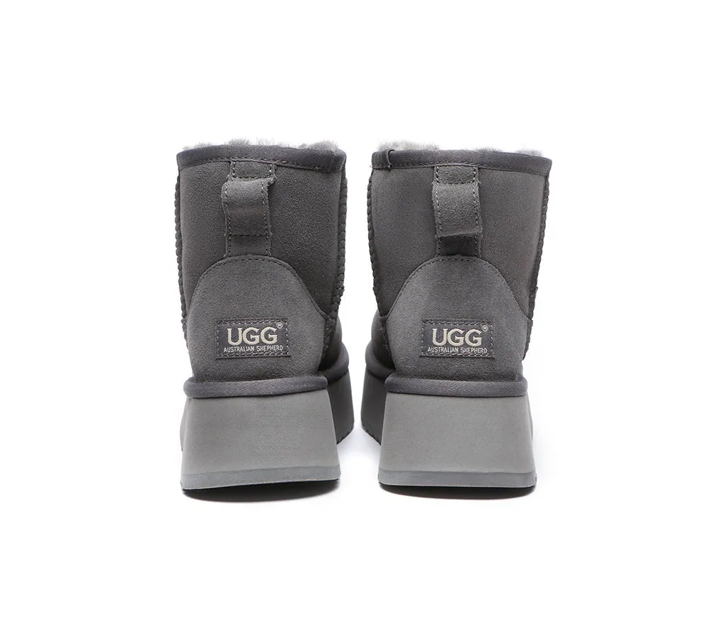 UGG Australian Shepherd Ugg Mini Platform Ugg Boots Thick Bottom Mini Classic