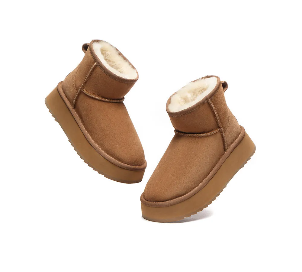 UGG Australian Shepherd Ugg Mini Platform Ugg Boots Thick Bottom Mini Classic