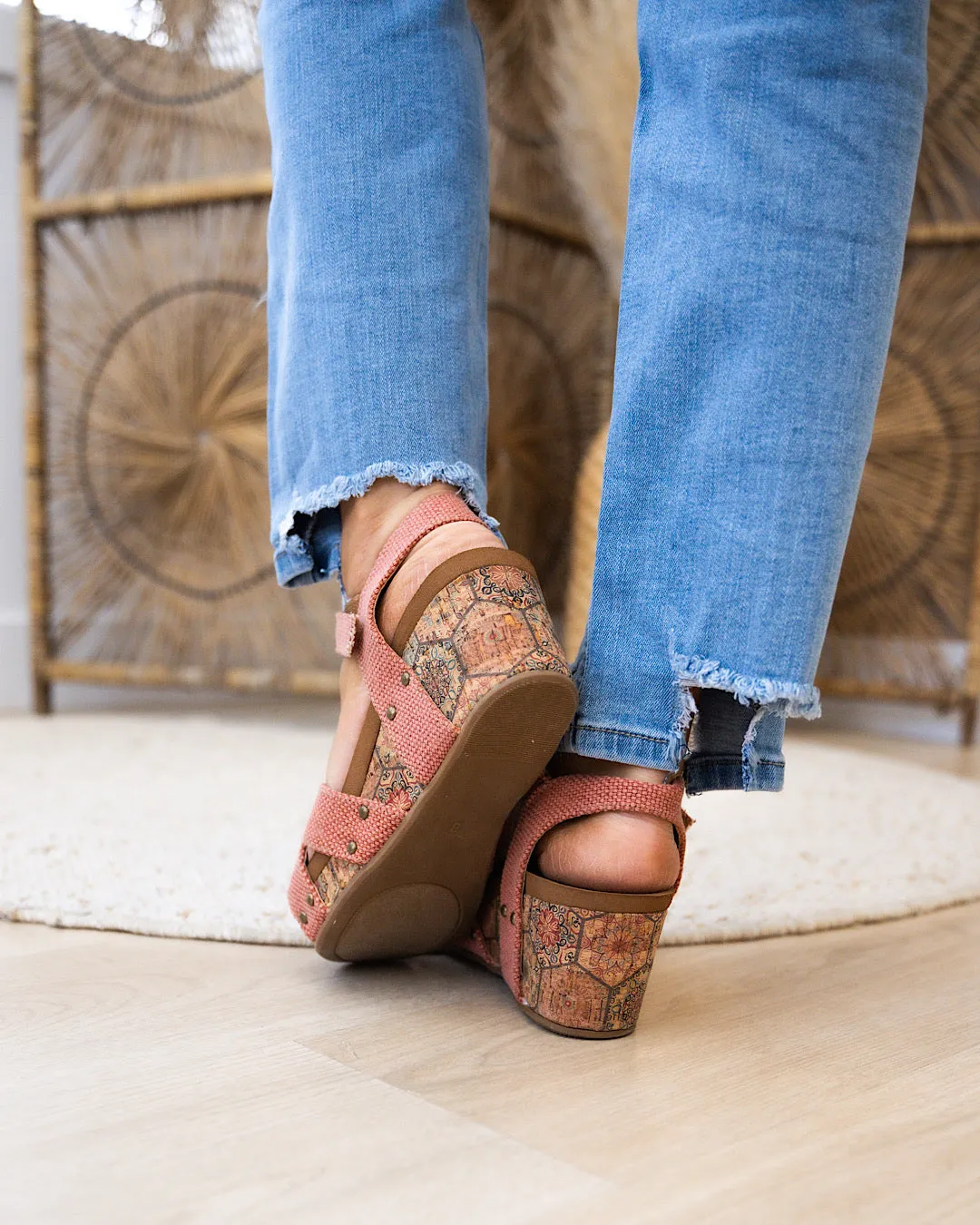 Very G Shirley Wedge Sandals - Rust