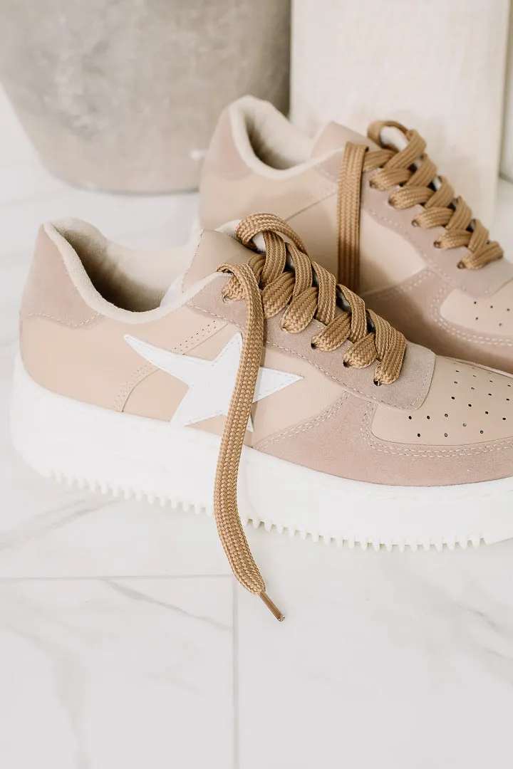 Viva Sneakers | Taupe